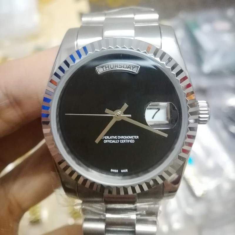 17 types Top sell watch Silver case Black dial mechanical self-winding glide smooth 40MM mens royal oaks watch sweeping watches, Slivery;brown
17 types Top sell watch Silver case Black dial mechanical self-winding glide smooth 40MM mens royal oaks watch sweeping watches, Slivery;brown