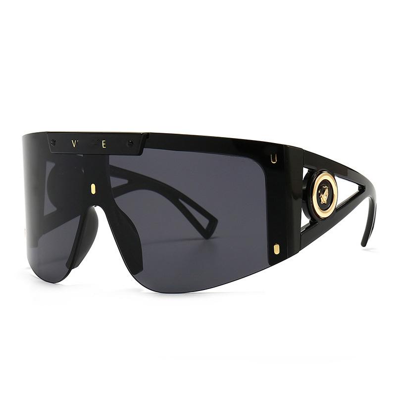 2021 Letter Brand Design Square Big Frame Sunglasses Women Men Male Ladies Outdoor Sports Sun Glasses Shades Gafas, White;black
2021 Letter Brand Design Square Big Frame Sunglasses Women Men Male Ladies Outdoor Sports Sun Glasses Shades Gafas, White;black