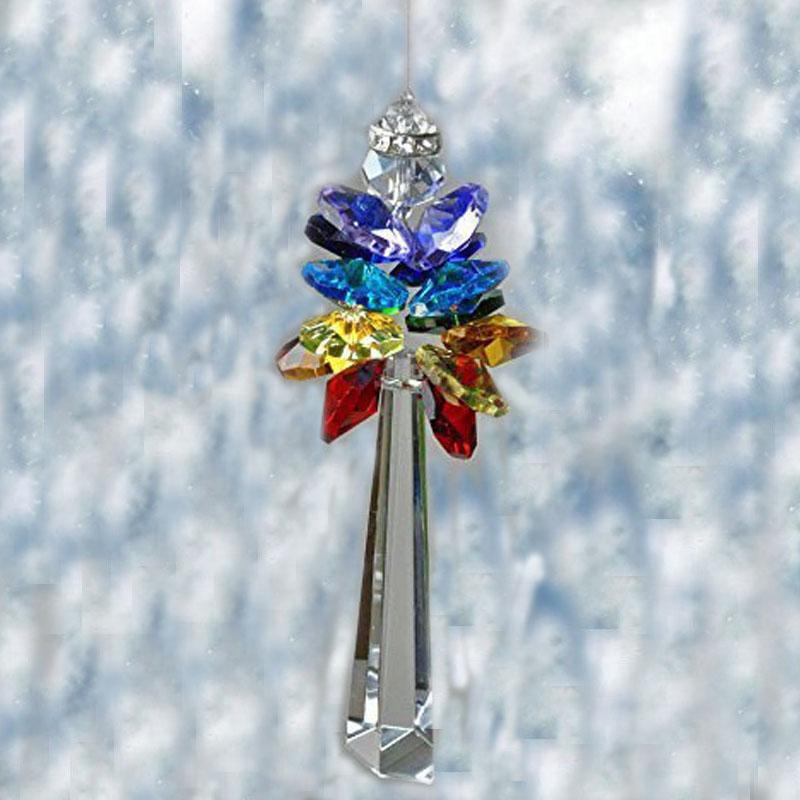 1PCS Crystal Guardian Hanging Angel Chakra crystals ornament Window Suncatcher Rainbow Maker Gift
1PCS Crystal Guardian Hanging Angel Chakra crystals ornament Window Suncatcher Rainbow Maker Gift