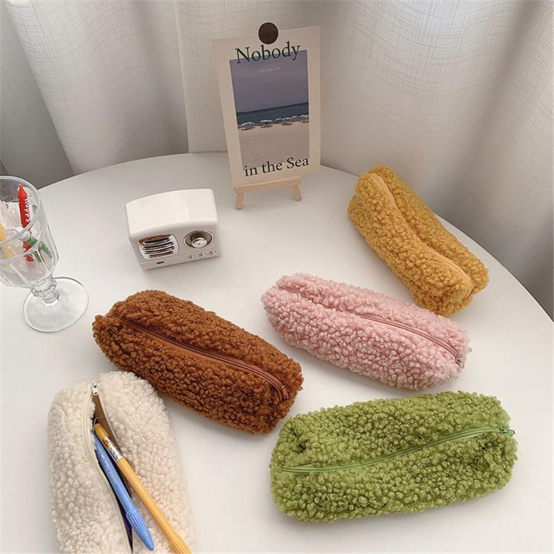 Pencil Bags Plush Lambswool Case Pen Pouch Zipper Make Up Organizer Cosmetic Stationary Storage School Office
Pencil Bags Plush Lambswool Case Pen Pouch Zipper Make Up Organizer Cosmetic Stationary Storage School Office