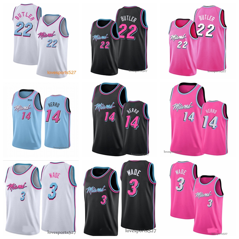 Basketball Jerseys 3 DwayneWade 22 JimmyButler 14 TylerHerro MiamiHeatJersey new Blue Pick CityVice„, Black;red
Basketball Jerseys 3 DwayneWade 22 JimmyButler 14 TylerHerro MiamiHeatJersey new Blue Pick CityVice„, Black;red