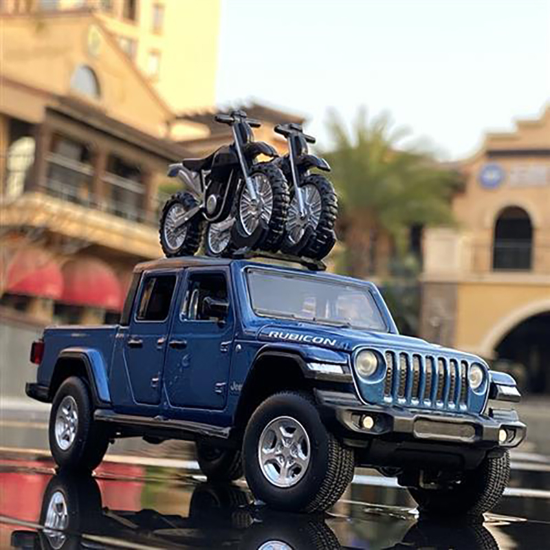 New 132 JEEP Gladiator Alloy Diecast Car Model Sound Light Steering Shock Absorber Pickup Toy Car Metal Vehicle Toys For Boys
New 132 JEEP Gladiator Alloy Diecast Car Model Sound Light Steering Shock Absorber Pickup Toy Car Metal Vehicle Toys For Boys