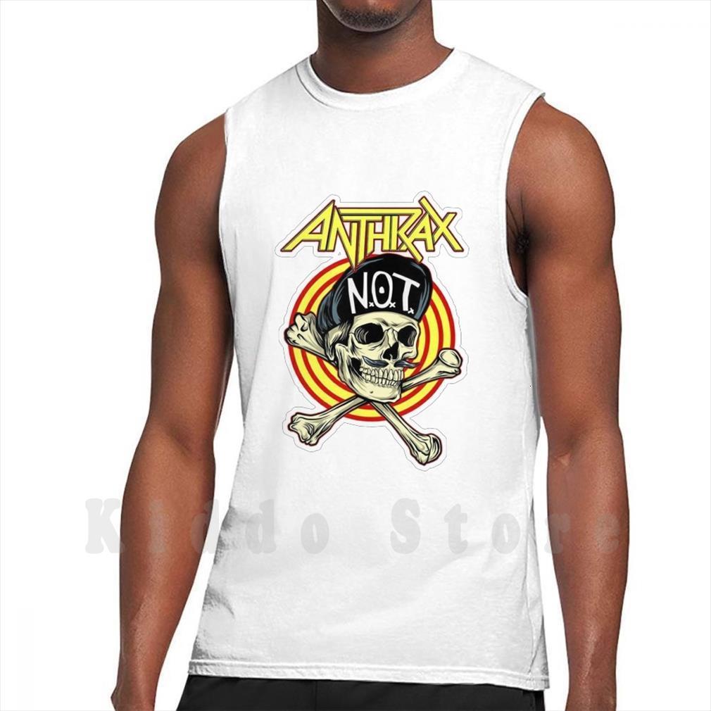 n.o.t tank vest sleeveless anthrax band heavy metal judas priest sepultura, White;black
n.o.t tank vest sleeveless anthrax band heavy metal judas priest sepultura, White;black