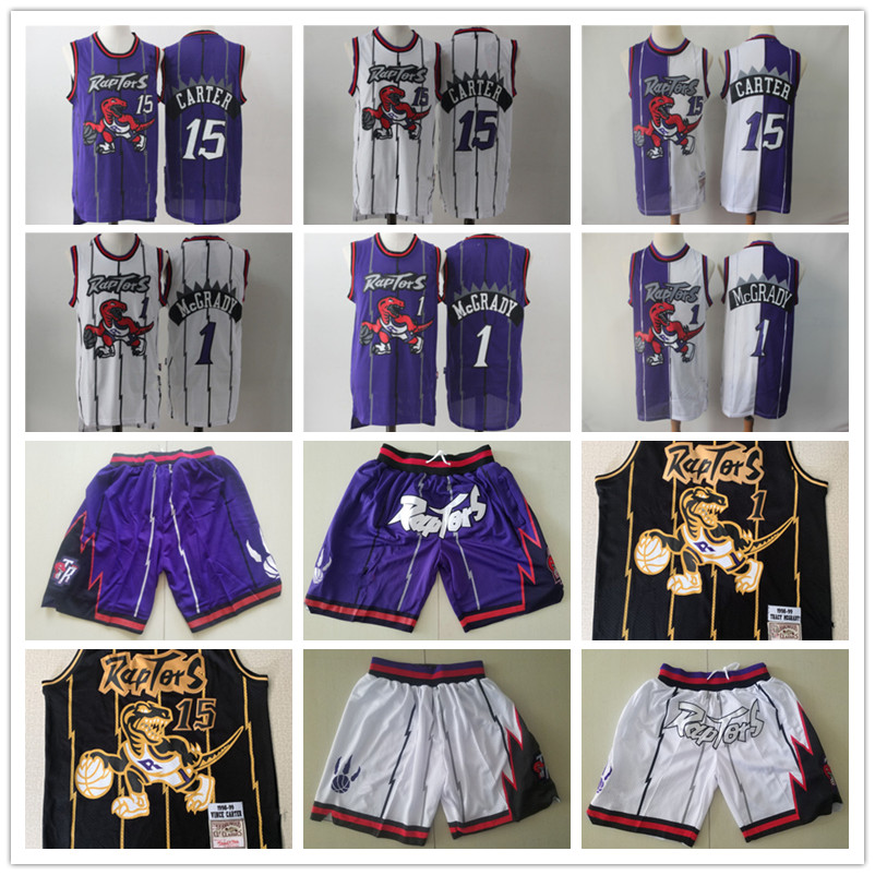 MensTorontoRaptorsVince15CarterTracy1McGradyBasketball Shorts Jerseys purple, Black;red
MensTorontoRaptorsVince15CarterTracy1McGradyBasketball Shorts Jerseys purple, Black;red