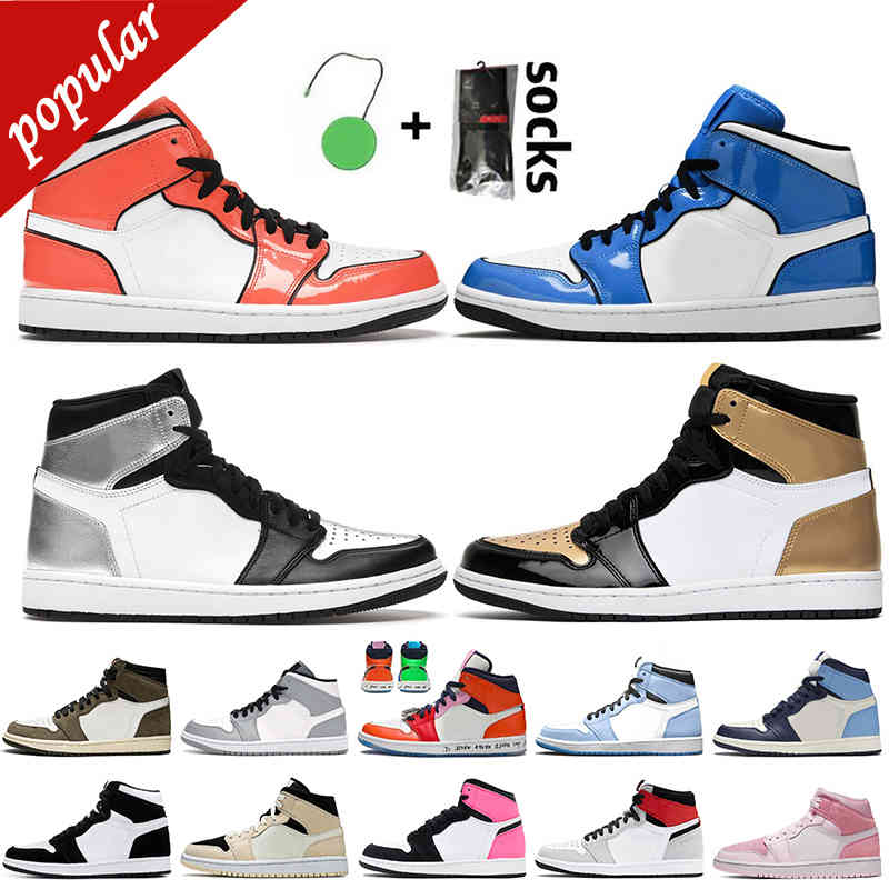 7-13 2021 Top Fashion Jumpman 1 1s Basketball Shoes Mid Turf Orange High OG Silver Toe Digital Pink Light Smoke Grey Trainers Sneakers
7-13 2021 Top Fashion Jumpman 1 1s Basketball Shoes Mid Turf Orange High OG Silver Toe Digital Pink Light Smoke Grey Trainers Sneakers