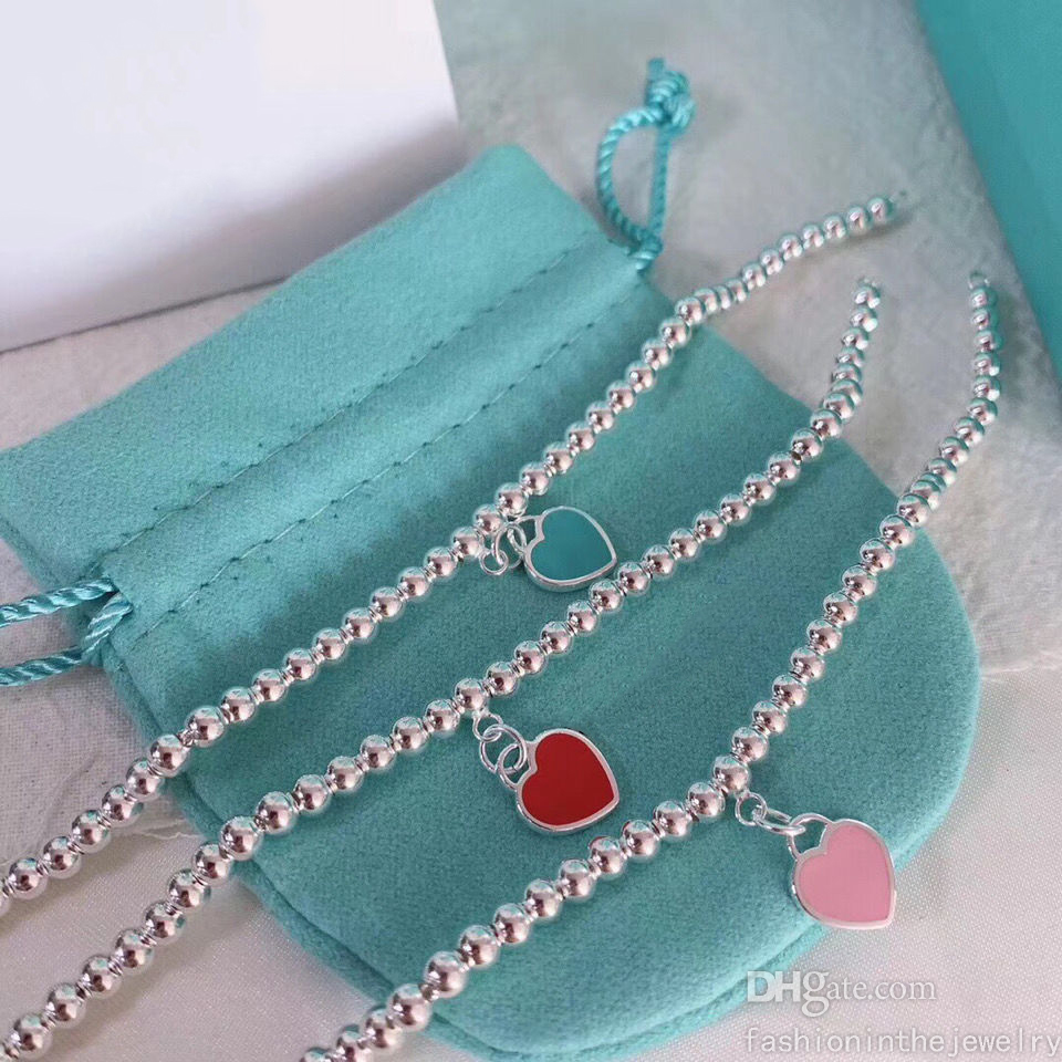 Beaded Strands Love Bracelets Designer Jewelry Anniversary bracelet gift for her Blue Red Pink Heart 925 bangle wholesale adults trendy jewellery boutique
Beaded Strands Love Bracelets Designer Jewelry Anniversary bracelet gift for her Blue Red Pink Heart 925 bangle wholesale adults trendy jewellery boutique