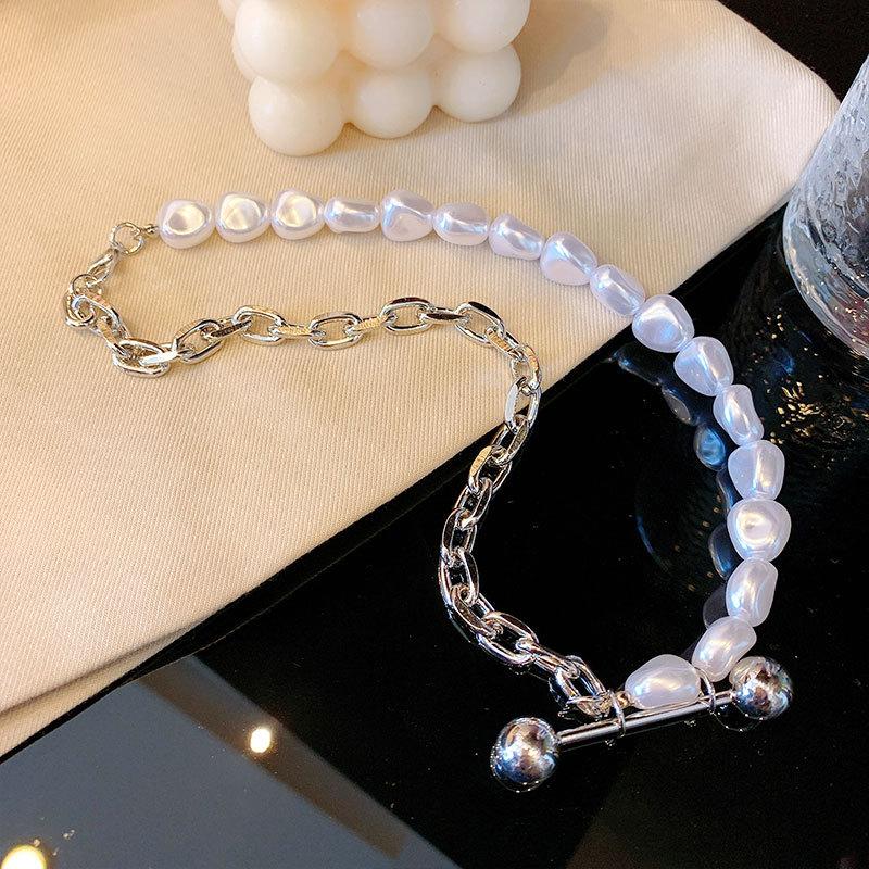 Chokers Pearl Design Necklace Hip Hop Cold Wind Clavicle Chain Decoration Temperament Accessories For Girlfriend Gifts
Chokers Pearl Design Necklace Hip Hop Cold Wind Clavicle Chain Decoration Temperament Accessories For Girlfriend Gifts