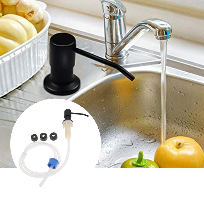 Liquid Soap Dispenser 304 Stainless Steel Sink Nozzle +Extension Tube Set Kitchen Bathroom Hand Pump Connect Sanitzer Gel Tool
Liquid Soap Dispenser 304 Stainless Steel Sink Nozzle +Extension Tube Set Kitchen Bathroom Hand Pump Connect Sanitzer Gel Tool