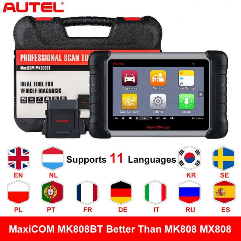Code Readers & Scan Tools 2021 Autel MaxiCOM 808BT OBD2 Bluetooth Auto Diagnostic Scanner 808 808TS
Code Readers & Scan Tools 2021 Autel MaxiCOM 808BT OBD2 Bluetooth Auto Diagnostic Scanner 808 808TS