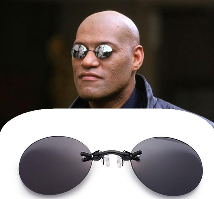 Sunglasses Fashion Clip On Nose Men Vintage Mini Round Sun Glasses Hacker Empire Matrix Rimless UV400
Sunglasses Fashion Clip On Nose Men Vintage Mini Round Sun Glasses Hacker Empire Matrix Rimless UV400