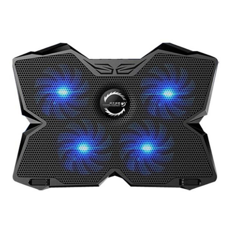Laptop Cooling Pads Gaming Cooler With 4 Quiet Big Fans 2 USB Ports Pad Notebook Stand Heat Sink For 13 To 17 Inch
Laptop Cooling Pads Gaming Cooler With 4 Quiet Big Fans 2 USB Ports Pad Notebook Stand Heat Sink For 13 To 17 Inch