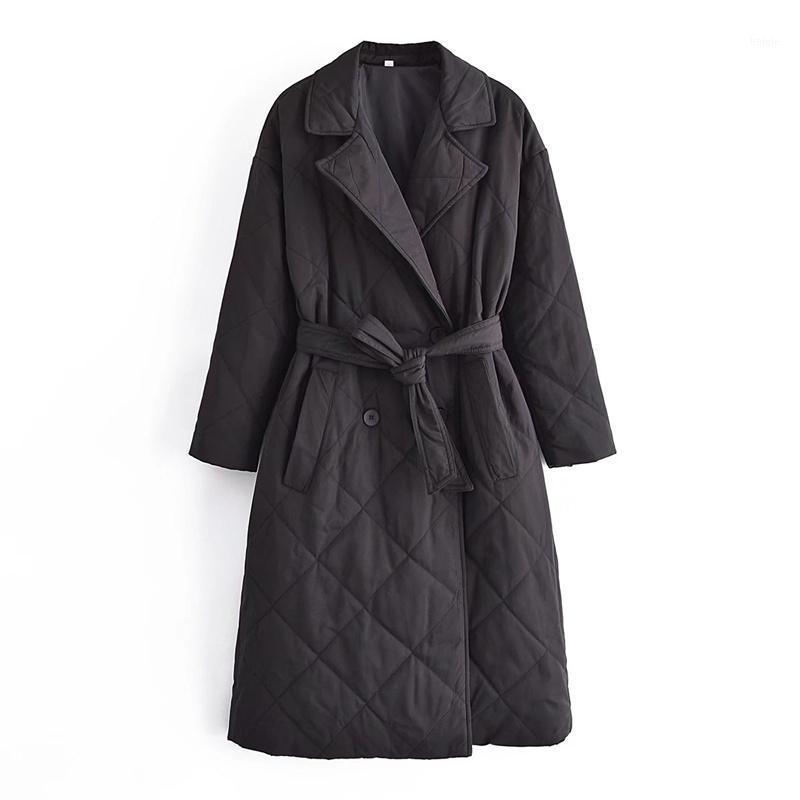 Women's Jackets Woman Black Loose Long Sleeve Lacing Argyle Sashes 2021 Autumn Female Solid Jacket Outwear Ladies Casual Outerwear, Black;brown
Women's Jackets Woman Black Loose Long Sleeve Lacing Argyle Sashes 2021 Autumn Female Solid Jacket Outwear Ladies Casual Outerwear, Black;brown