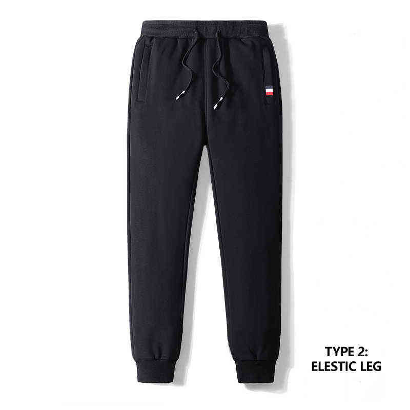 Winter Warm Pants Men Cotton Fitness Sportswear Tracksuit Bottoms Skinny Sweatpants Trousers Track Pants Mens Joggers M-8XL K340 211112