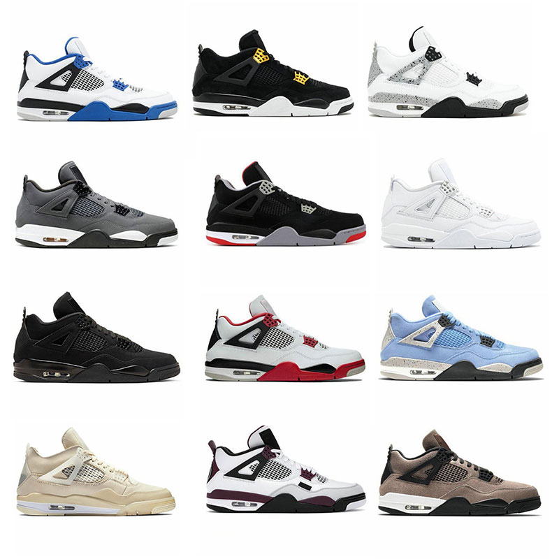 2021 Top Quality Chameleon 4s UNC Men Basketball Shoes Anthracite Dream Light Fusion Red University Blue Shadow women mens Sports sneakers all 36-46, Lavender
2021 Top Quality Chameleon 4s UNC Men Basketball Shoes Anthracite Dream Light Fusion Red University Blue Shadow women mens Sports sneakers all 36-46, Lavender