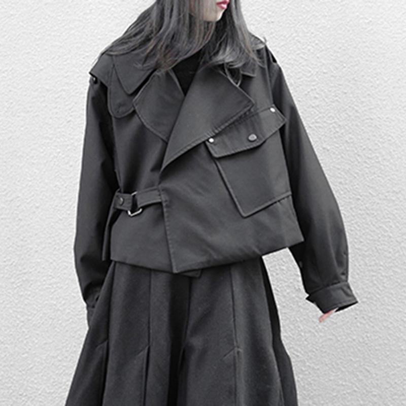 Women' Jackets SeeBeautiful Simple Pocket Stitching Large Size Jacket Coat Lapel Long Sleeve Belt Women Spring 2022 Fashion Q060, Black
Women' Jackets SeeBeautiful Simple Pocket Stitching Large Size Jacket Coat Lapel Long Sleeve Belt Women Spring 2022 Fashion Q060, Black