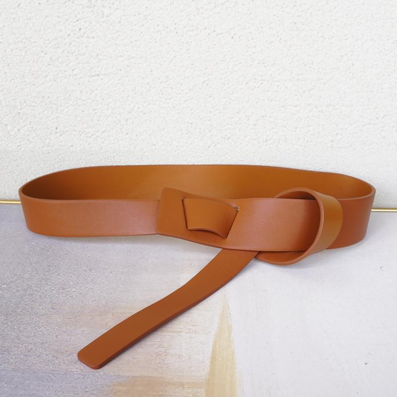 Belts Mission Runway Knot Cowskin For Women Soft Real Leather Knotted Strap Belt Long Genuine Dress Accessories Lady Waistbands, Black
Belts Mission Runway Knot Cowskin For Women Soft Real Leather Knotted Strap Belt Long Genuine Dress Accessories Lady Waistbands, Black