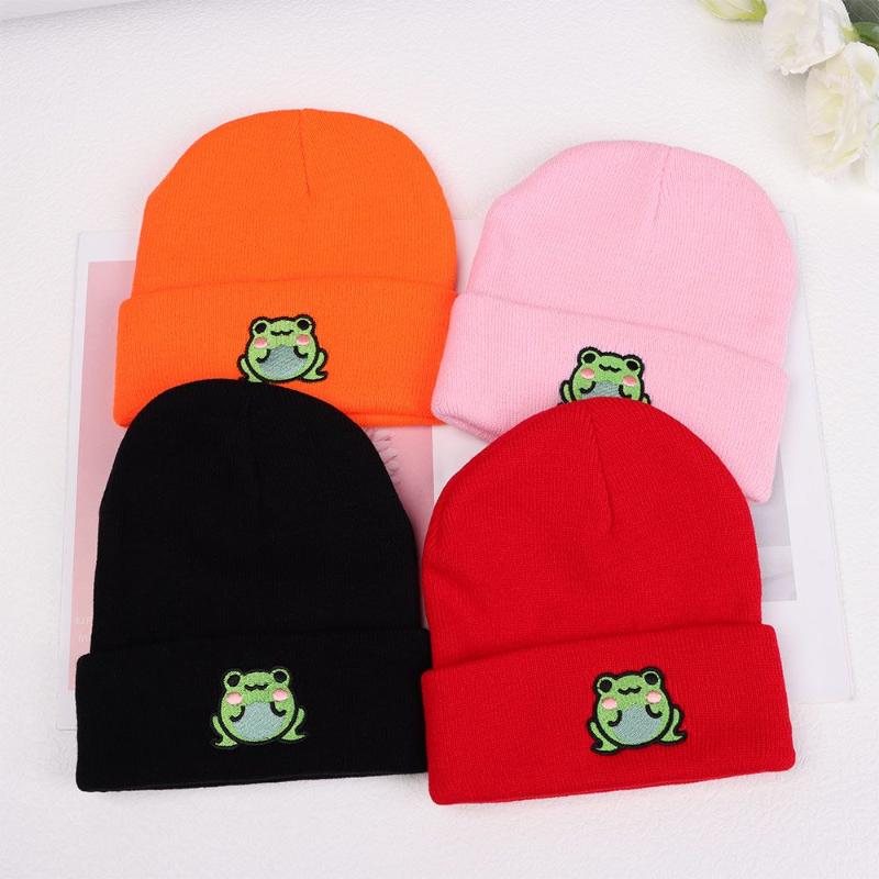 Beanies Fashion Winter Warm Soft Frog Embroidery Knitted Cap Skiing Beanie Bonnet Hat
Beanies Fashion Winter Warm Soft Frog Embroidery Knitted Cap Skiing Beanie Bonnet Hat