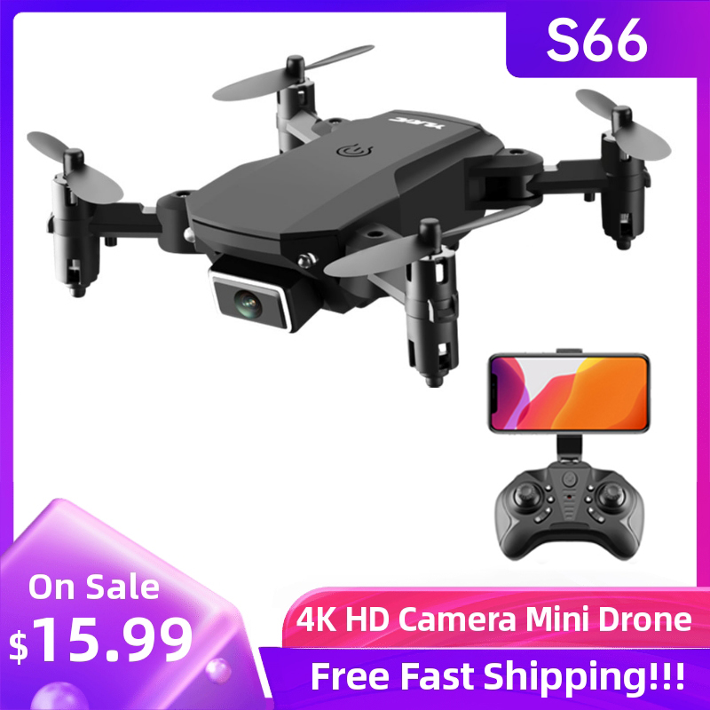 2020 S66 Mini Drone 4k HD Wide Angle Camera WiFi Fpv Drone Dual Camera Height Keeping Drone with Camera Foldable RC Quadcopter, No camera 1b box
2020 S66 Mini Drone 4k HD Wide Angle Camera WiFi Fpv Drone Dual Camera Height Keeping Drone with Camera Foldable RC Quadcopter, No camera 1b box
