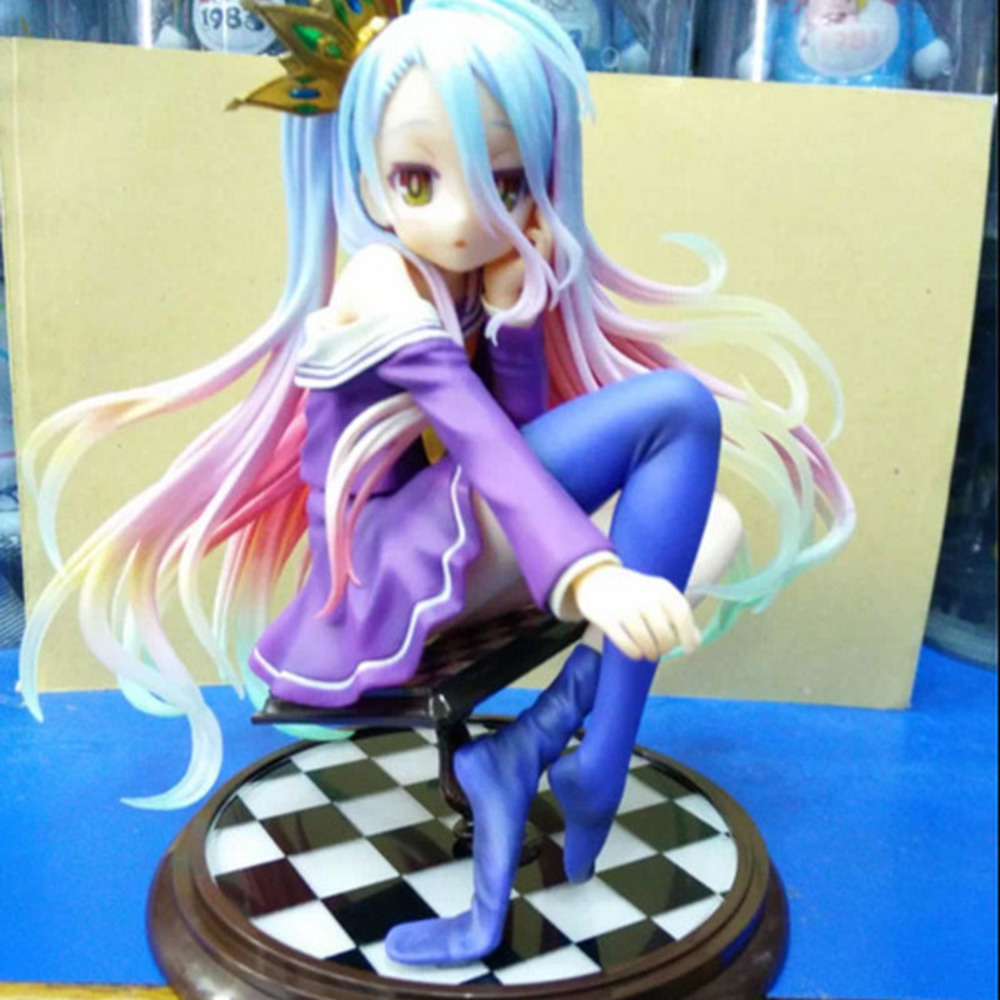 Japan Anime NO GAME NO LIFE 1/7 PVC Shiro Lolita Loli Action Figure Toys Collection Shiro Model Decoration Girls Figure Y0726
Japan Anime NO GAME NO LIFE 1/7 PVC Shiro Lolita Loli Action Figure Toys Collection Shiro Model Decoration Girls Figure Y0726