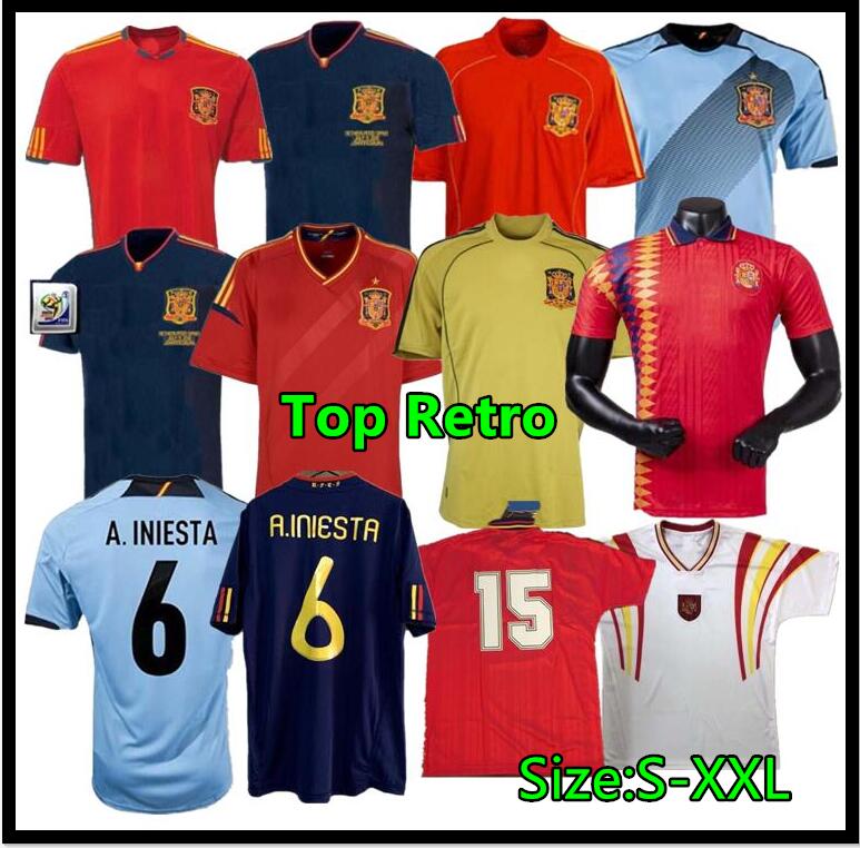 final 2010 Spain retro jersey 1994 RAUL XAVI Hierro LUIS ENSRIQUE XAVI ALONSO Caminero Iniesta PUYOL PIQUE David Villa TORRES 2008 2012 1996, Yellow
final 2010 Spain retro jersey 1994 RAUL XAVI Hierro LUIS ENSRIQUE XAVI ALONSO Caminero Iniesta PUYOL PIQUE David Villa TORRES 2008 2012 1996, Yellow