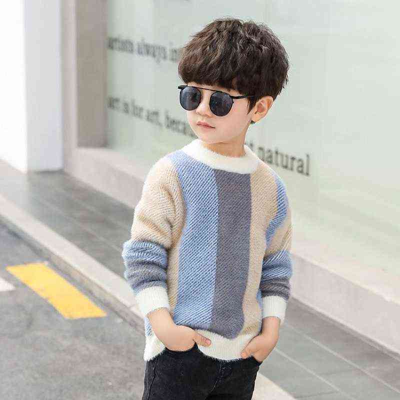 Children's sweater Winter Cotton Clothing Sweater teenage boys clothing fall knit 10 12 14 years 211104