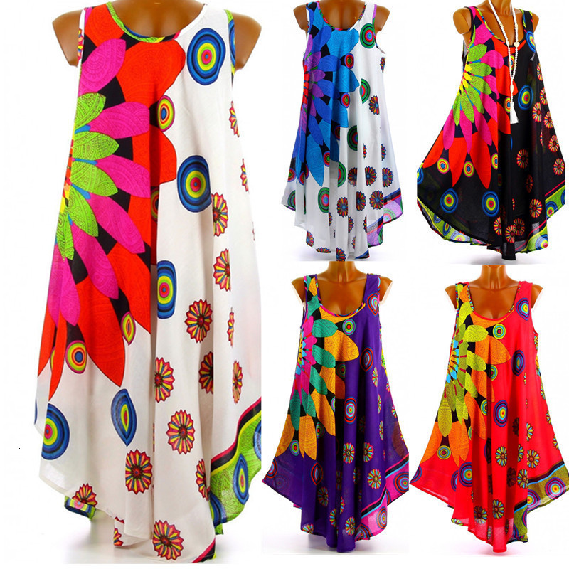 2021 New Fashion Chiffon Print Sleeveless Beach Mini Women Summer Casual Plus Size 5xl Ladies Es Robe Femme Og92, Black
2021 New Fashion Chiffon Print Sleeveless Beach Mini Women Summer Casual Plus Size 5xl Ladies Es Robe Femme Og92, Black