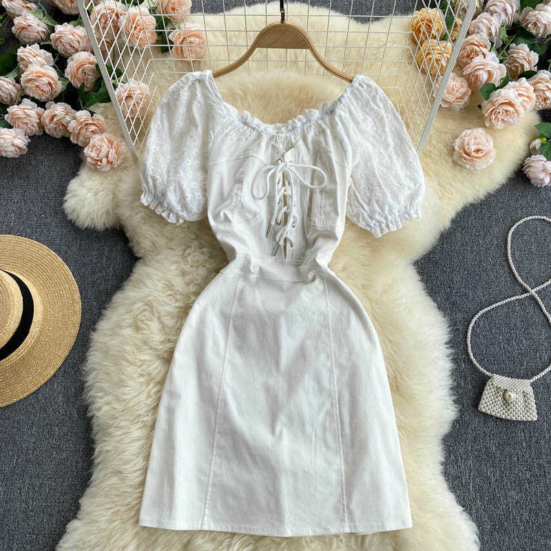 DEAT Women Black Belt Ruffles Dress Slash Neck Short Sleeve Arrivals Lady Sexy Fashion Spring Summer 11D55201M 210709, White
DEAT Women Black Belt Ruffles Dress Slash Neck Short Sleeve Arrivals Lady Sexy Fashion Spring Summer 11D55201M 210709, White