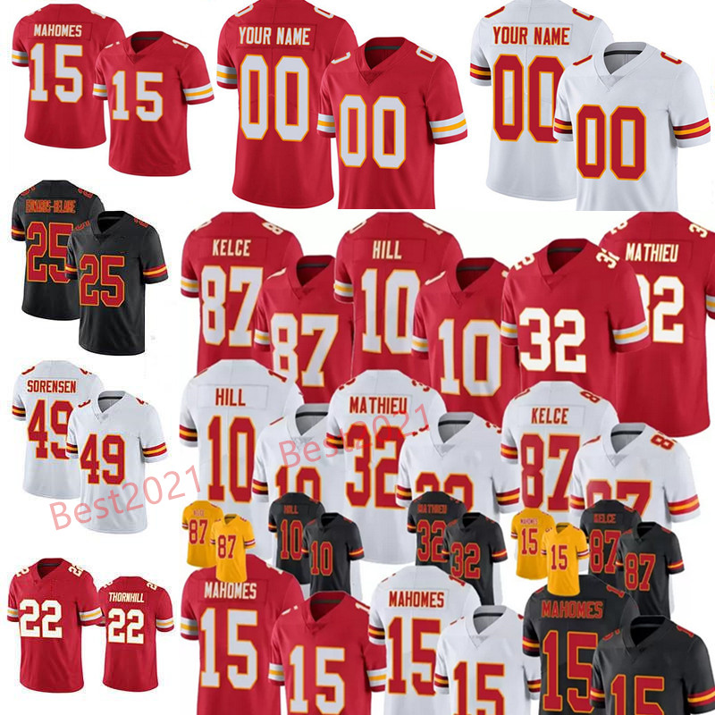 Custom Mens 15 Patrick Mahomes Kansas Clyde Edwards-Helaire 87 Travis Kelce 10 Tyreek Hill Chief Tyrann Mathieu Jerseys Black White RED Stitched, Blue;black
Custom Mens 15 Patrick Mahomes Kansas Clyde Edwards-Helaire 87 Travis Kelce 10 Tyreek Hill Chief Tyrann Mathieu Jerseys Black White RED Stitched, Blue;black