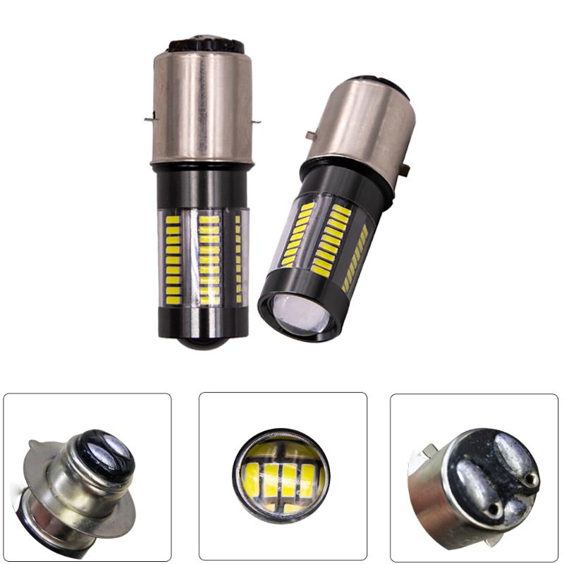 Car Headlights 2PCS H6 BA20D H6M P15D 4014 66SMD LED 990Lm Motorcycle Scooter Autocycle Lights White 9-28V
Car Headlights 2PCS H6 BA20D H6M P15D 4014 66SMD LED 990Lm Motorcycle Scooter Autocycle Lights White 9-28V