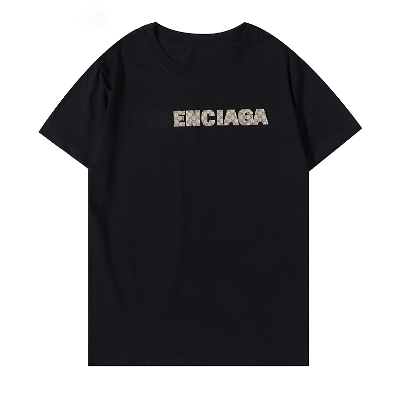 Fashion Designer Short Sleeve Letter Print Men T Shirts Hip Hop Casual Tops Summer Tees Shirt