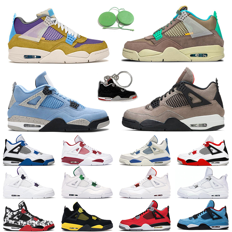 4s Taupe Haze Basketball Shoes men women jumpman 4 White Oreo University Blue Red Thunder Black Cat Green Glow mens trainer, Rasta
4s Taupe Haze Basketball Shoes men women jumpman 4 White Oreo University Blue Red Thunder Black Cat Green Glow mens trainer, Rasta