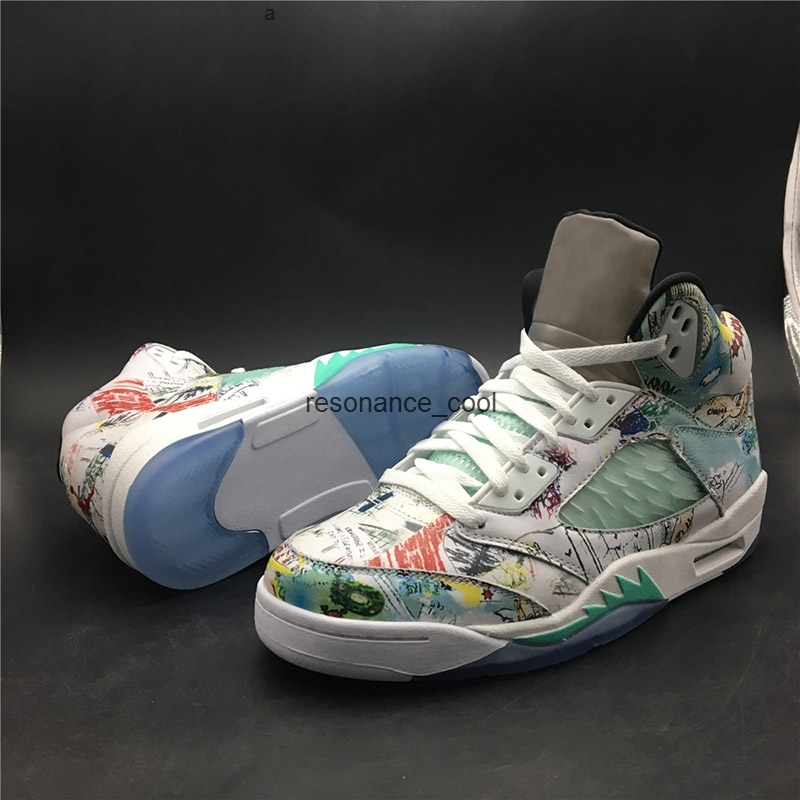 Newest 5 3M Multi-Color Basketball Shoes High Quality White Green 5s Wings Men Sports Fashion Sneakers
Newest 5 3M Multi-Color Basketball Shoes High Quality White Green 5s Wings Men Sports Fashion Sneakers