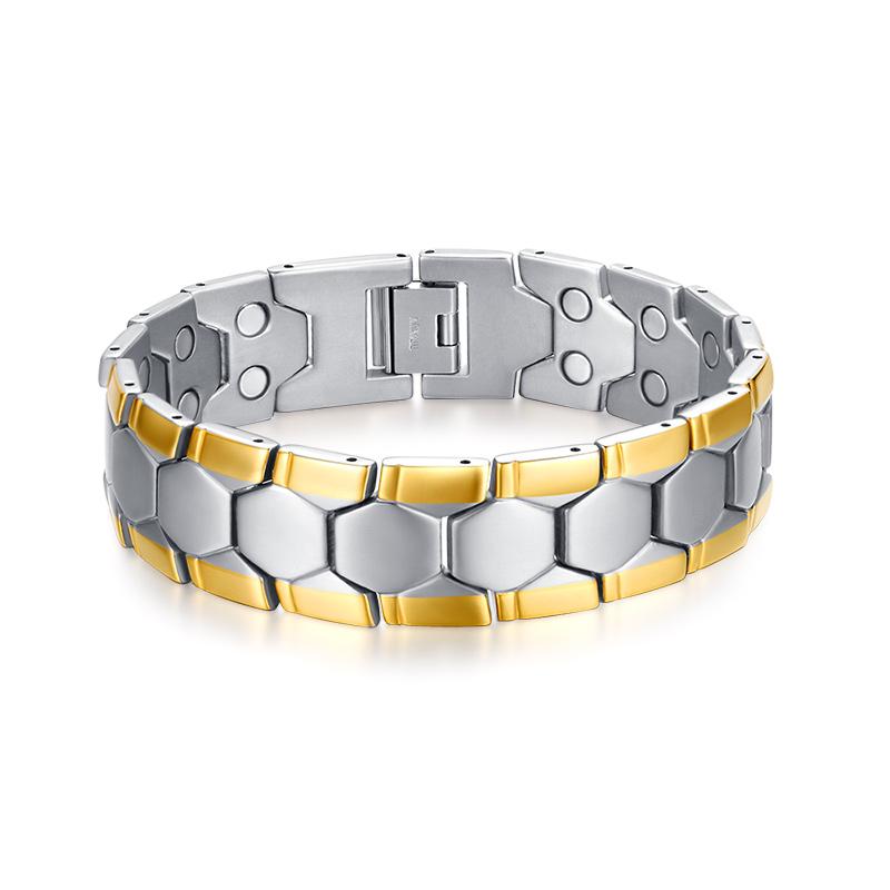 Link, Chain 2021 European And American Fashion Style Jewelry Electroplating Gold Double-Row Magnet Personalited Bracelet For Men
Link, Chain 2021 European And American Fashion Style Jewelry Electroplating Gold Double-Row Magnet Personalited Bracelet For Men