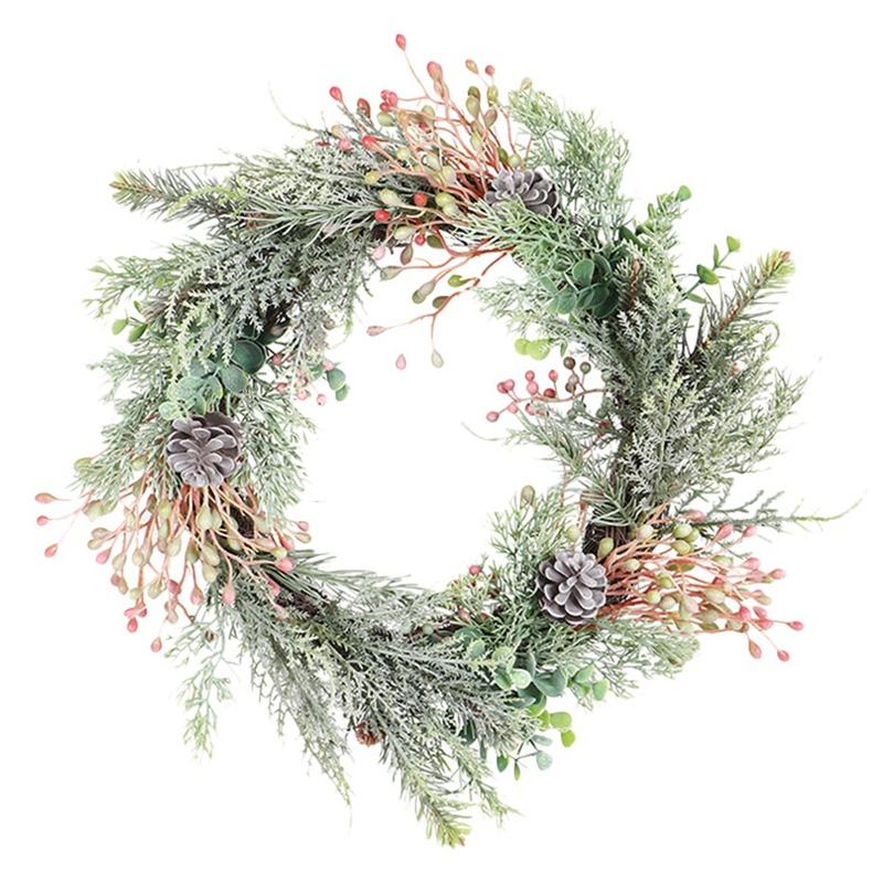 16 Inch Green Eucalyptus Wreath for Front Door, perfect Spring & Summer Decorating for Indoor & Outdoor Use 
16 Inch Green Eucalyptus Wreath for Front Door, perfect Spring & Summer Decorating for Indoor & Outdoor Use