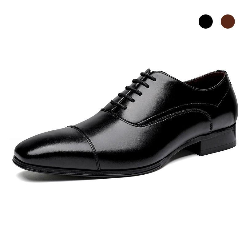 Dress Shoes Oxford Bridegroom Formal Office Men Black Genuine Leather Original Casual Business Designer
Dress Shoes Oxford Bridegroom Formal Office Men Black Genuine Leather Original Casual Business Designer