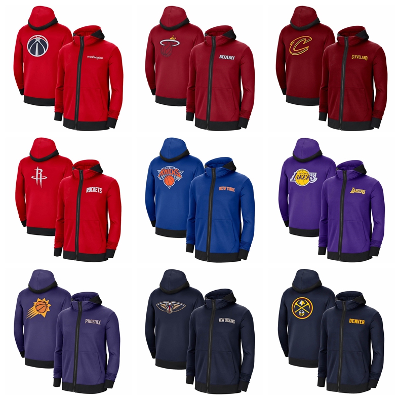 Cavaliers Nuggets Suns Pelicans Nuggets Heat Wine Authentic Showtime Performance Full-Zip Hoodie Jacket, Black
Cavaliers Nuggets Suns Pelicans Nuggets Heat Wine Authentic Showtime Performance Full-Zip Hoodie Jacket, Black
