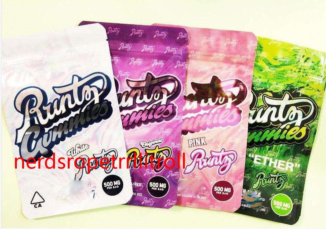 Wholesale 500mg Runtz Gummies edible packaging bags pink orginal ether white Runt mylar bag 4 types runtg empty plastic resealable 59
Wholesale 500mg Runtz Gummies edible packaging bags pink orginal ether white Runt mylar bag 4 types runtg empty plastic resealable 59