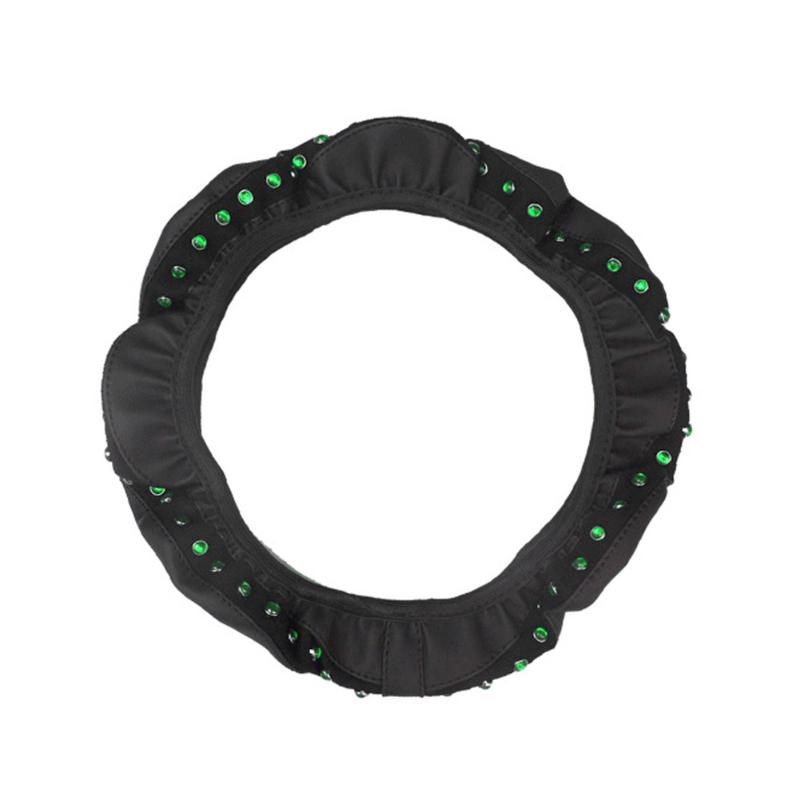 Steering Wheel Covers Cover Car Universal 37cm 38cm Fashion Auto Protector PU Leather Truck Anti Slip Interior Accessories Rhinestones
Steering Wheel Covers Cover Car Universal 37cm 38cm Fashion Auto Protector PU Leather Truck Anti Slip Interior Accessories Rhinestones