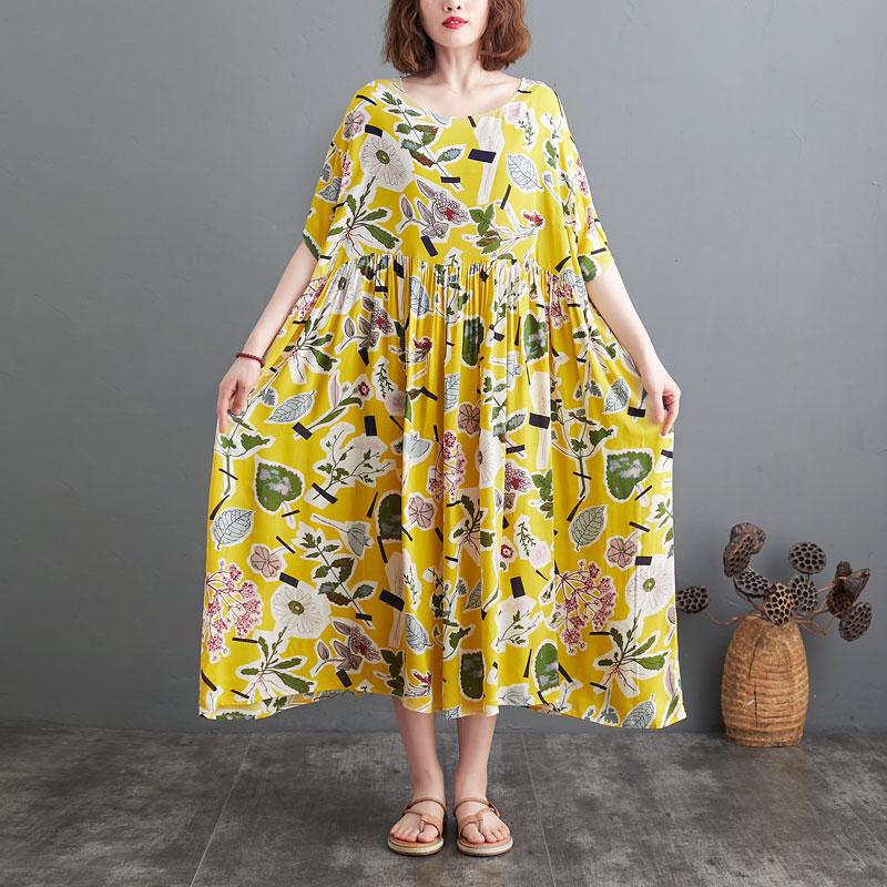 Plus Size Dresses 2021 Arrival Holiday Travel Casual Dress Short Sleeve Loose Summer Print Floral Cotton Vintage Women Long Maxi, Black
Plus Size Dresses 2021 Arrival Holiday Travel Casual Dress Short Sleeve Loose Summer Print Floral Cotton Vintage Women Long Maxi, Black