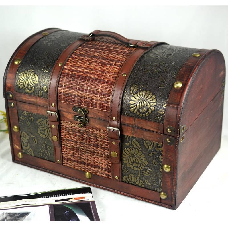 Three piece set of Chinese antique wooden with lock, treasure , storage and sorting box / shooting props
Three piece set of Chinese antique wooden with lock, treasure , storage and sorting box / shooting props