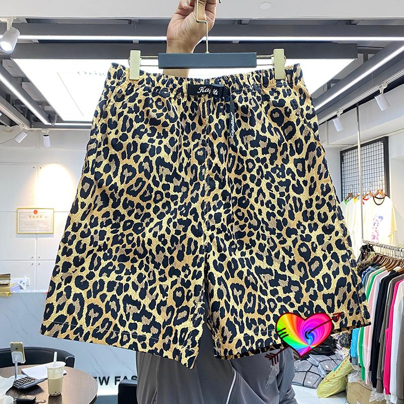 Men's Shorts 2021 Kapital Man Men Women High Quality Leopard Print Track Slightly Loose Zipper Pocket Breeches, Brown
Men's Shorts 2021 Kapital Man Men Women High Quality Leopard Print Track Slightly Loose Zipper Pocket Breeches, Brown