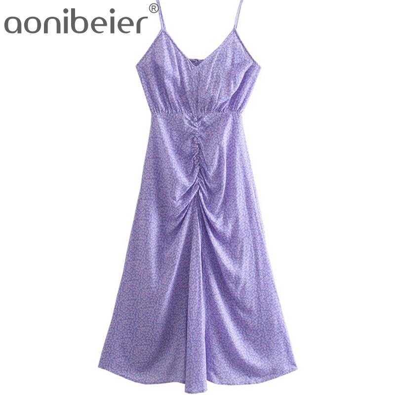 Ruched Front Printed Holiday Beach Long Dress Summer Sleeveless Backless High Waist Midi Women Cami es 210604, Lilac
Ruched Front Printed Holiday Beach Long Dress Summer Sleeveless Backless High Waist Midi Women Cami es 210604, Lilac