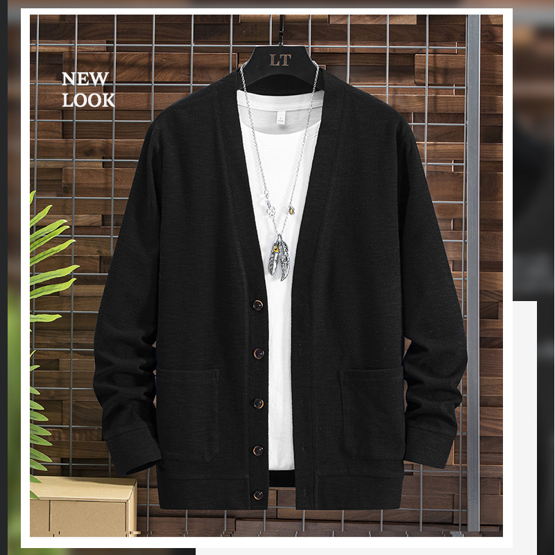 2021 Men's Wool Coat Fit Solid Color Long Casual Sleeve Mesh New Autumn Sweater Classic Jacket Overwhelm 8xl 853b, Black
2021 Men's Wool Coat Fit Solid Color Long Casual Sleeve Mesh New Autumn Sweater Classic Jacket Overwhelm 8xl 853b, Black