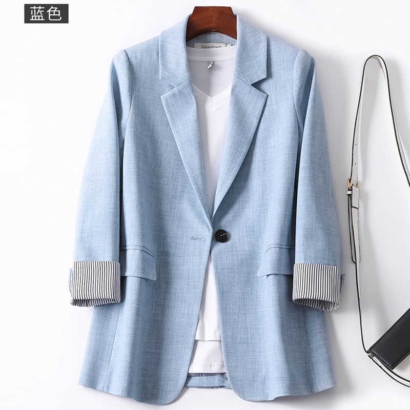Women Blazer Elegant Business Suits Spring Autumn Office Lady Outerwear Female Casual Blazers Jackets 210930