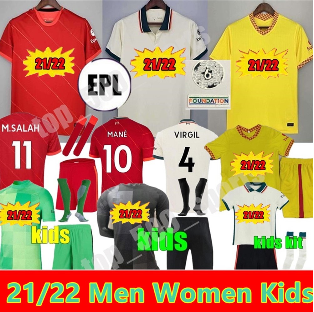 21 22 Men Women + kids kit M.SALAH VIRGIL FIRMINO soccer jersey home away 3rd MANE HENDERSON ALEXANDER-ARNOLD goalkeeper A.BECKER DIOGO J. 2021 2022 boys football shirt, 3rd kids
21 22 Men Women + kids kit M.SALAH VIRGIL FIRMINO soccer jersey home away 3rd MANE HENDERSON ALEXANDER-ARNOLD goalkeeper A.BECKER DIOGO J. 2021 2022 boys football shirt, 3rd kids