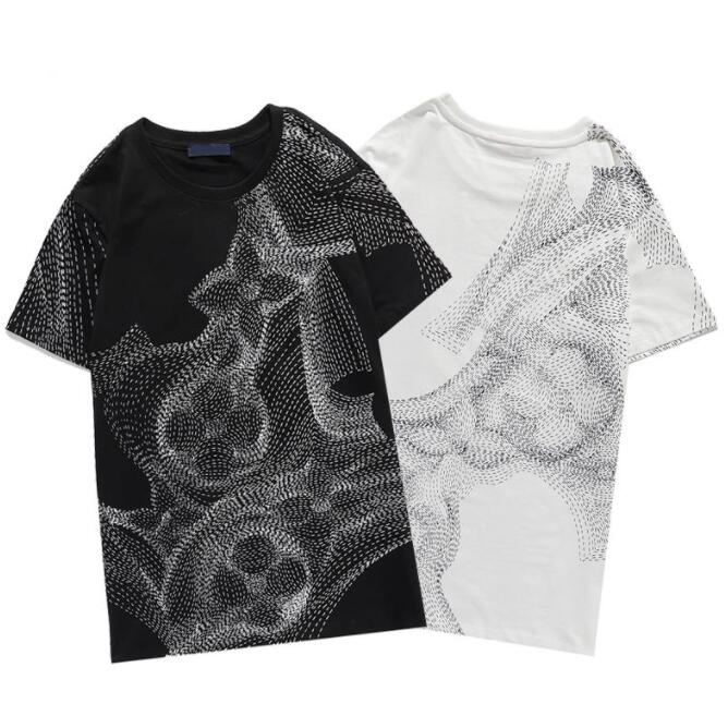 21SS Newst designer luxury brand high quality Mens T Shirts Men Women Clothing Summer Casual Crew Neck Short Sleeve Fashion Shirt 43Q157, White;black
21SS Newst designer luxury brand high quality Mens T Shirts Men Women Clothing Summer Casual Crew Neck Short Sleeve Fashion Shirt 43Q157, White;black