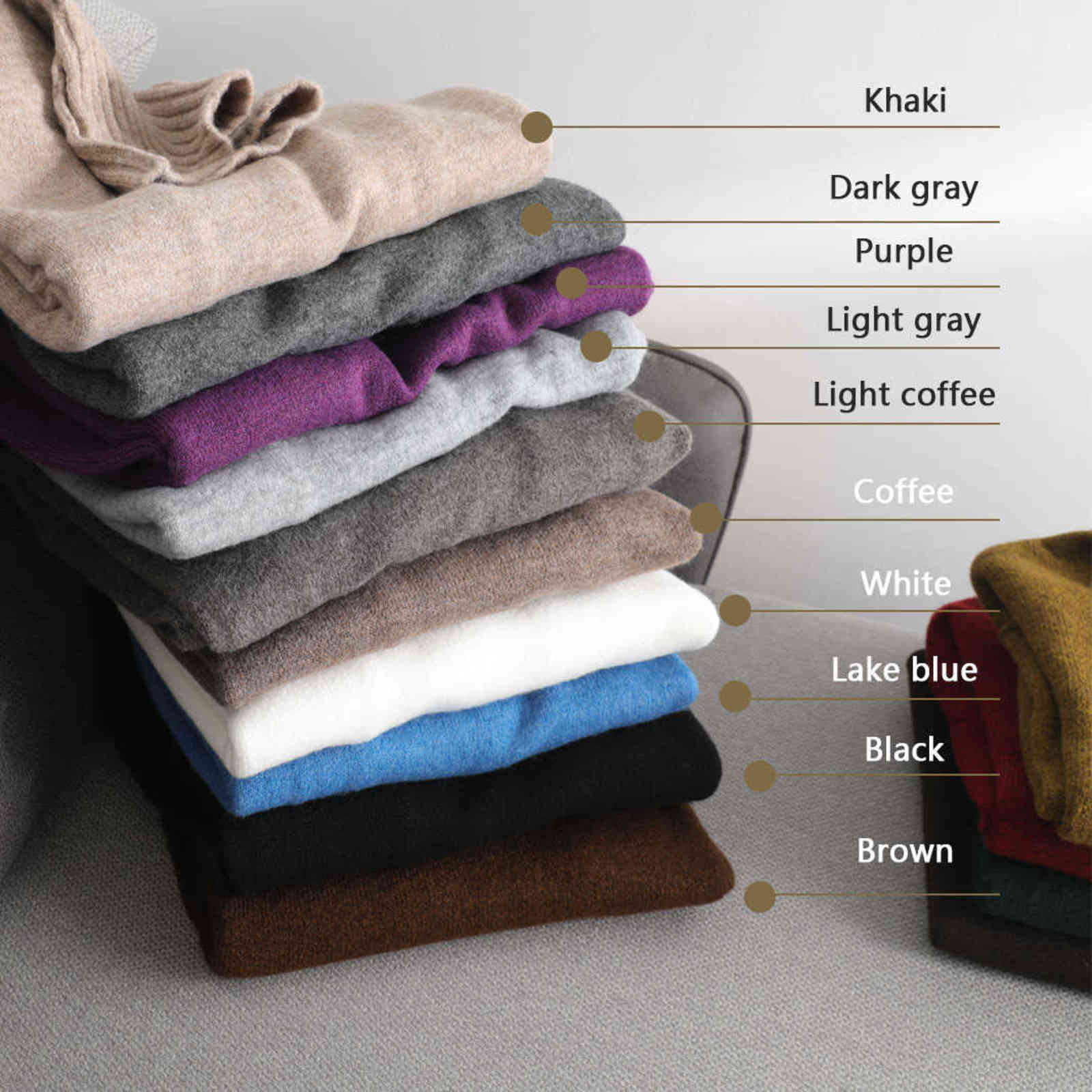 autumn Winter casual cashmere oversize thick Sweater pullovers Women loose Turtleneck women's sweaters jumper 211109