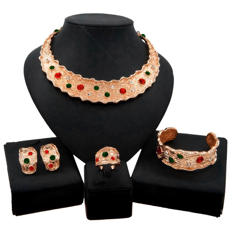 Earrings & Necklace Yulaili 2022 Winter Christmas Dinner Party Jewelry Set Nigerian Women's Rose Gold Ring Sets Wholesale, Silver
Earrings & Necklace Yulaili 2022 Winter Christmas Dinner Party Jewelry Set Nigerian Women's Rose Gold Ring Sets Wholesale, Silver