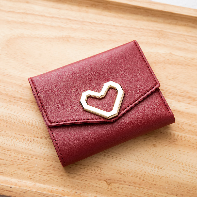 HBP Women's Wallets 2021 New Love Decorative Wallet Ladies Hand Bag Change Card Package Foreign Trade Coin Purses Wholesale