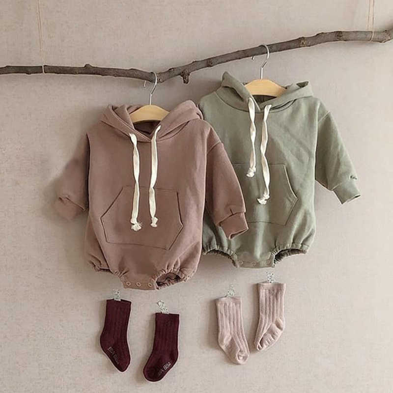 Spring Rompers Baby Boys Girls Cute Long Sleeved With Cap Pure Cotton Infant Kids Fleece Thicken Jumpsuits 210722, Albb169 green
Spring Rompers Baby Boys Girls Cute Long Sleeved With Cap Pure Cotton Infant Kids Fleece Thicken Jumpsuits 210722, Albb169 green